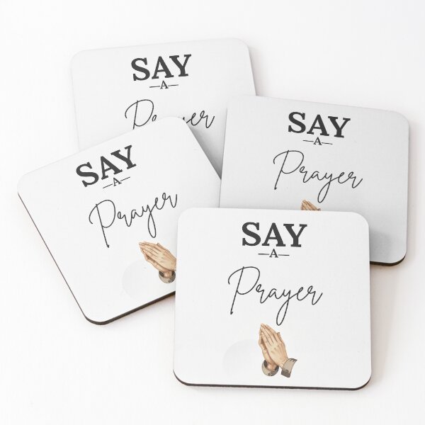Item preview, SAY A Prayer – Inspirational Faith Design designed and sold by QuietRootStudio.