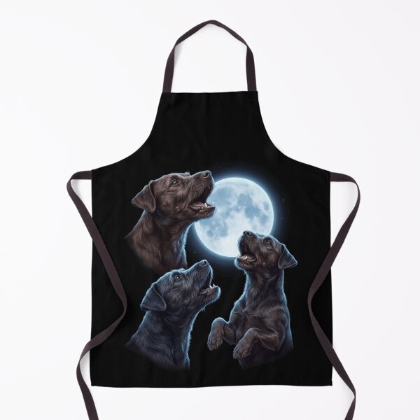Item preview, Patterdale Terrier Howling Moon Art Dog Owner designed and sold by TerryConnells.