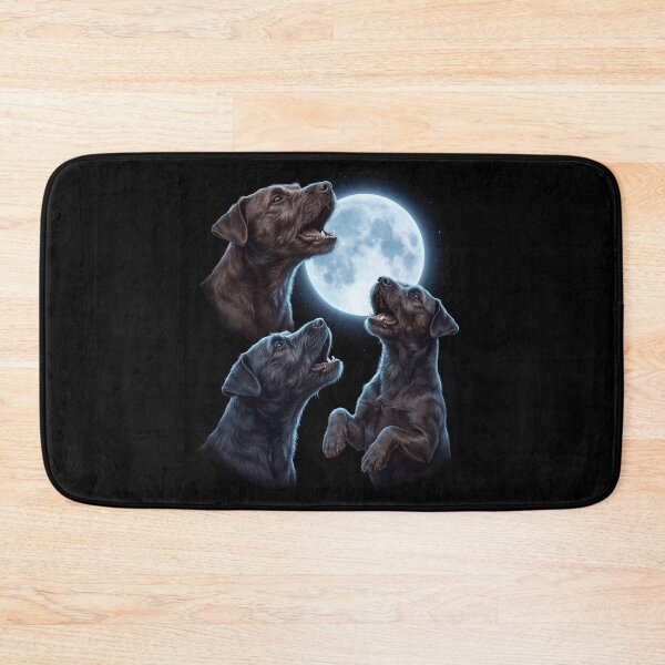 Item preview, Patterdale Terrier Howling Moon Art Dog Owner designed and sold by TerryConnells.