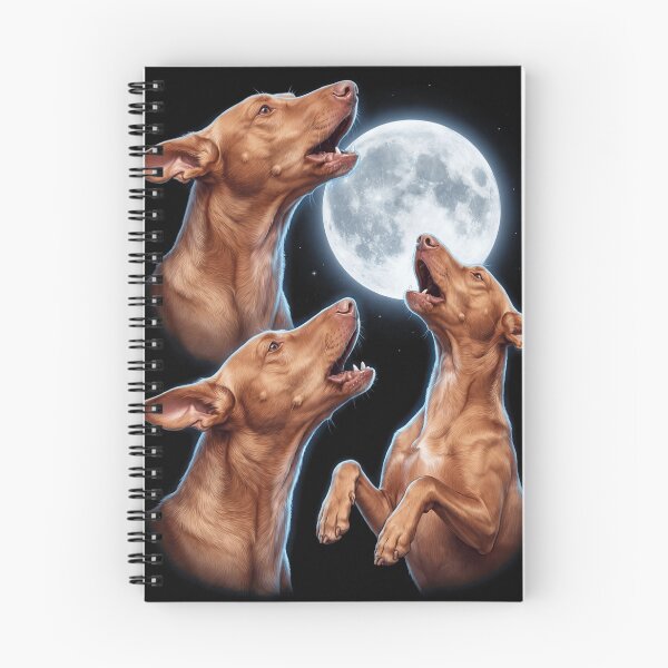 Item preview, Pharaoh Hound Howling Moon Art Dog Owner designed and sold by TerryConnells.
