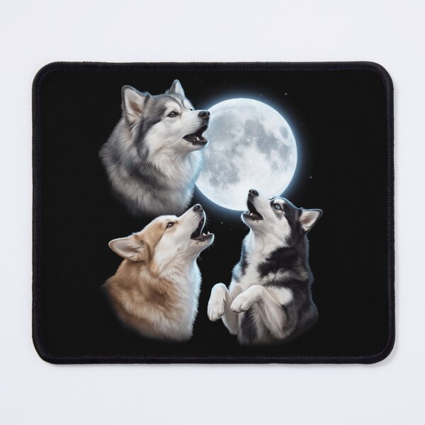 Item preview, Pomsky Howling Moon Art Dog Owner designed and sold by TerryConnells.