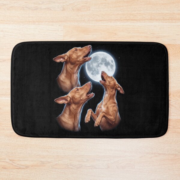 Item preview, Pharaoh Hound Howling Moon Art Dog Owner designed and sold by TerryConnells.
