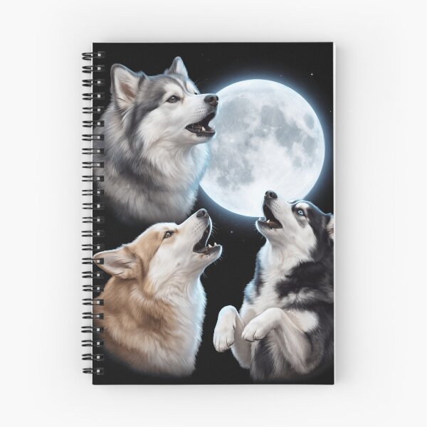 Item preview, Pomsky Howling Moon Art Dog Owner designed and sold by TerryConnells.