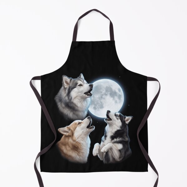 Item preview, Pomsky Howling Moon Art Dog Owner designed and sold by TerryConnells.