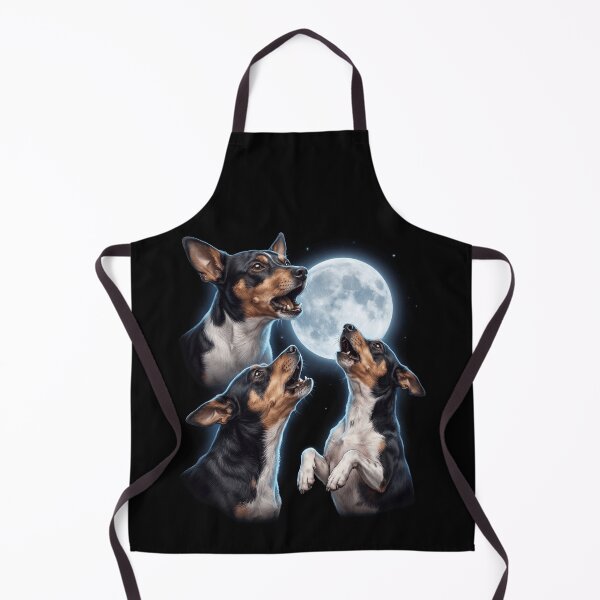 Item preview, Rat Terrier Howling Moon Art Dog Owner designed and sold by TerryConnells.