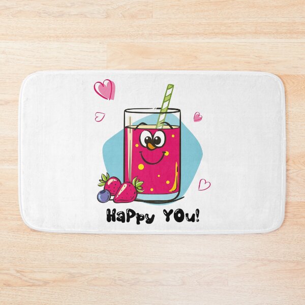 Item preview, Strawberry Smoothie Kawaii Design designed and sold by mcraft studio.