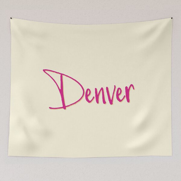 Item preview, DENVER personalized type design designed and sold by CharlottePlaceArt.