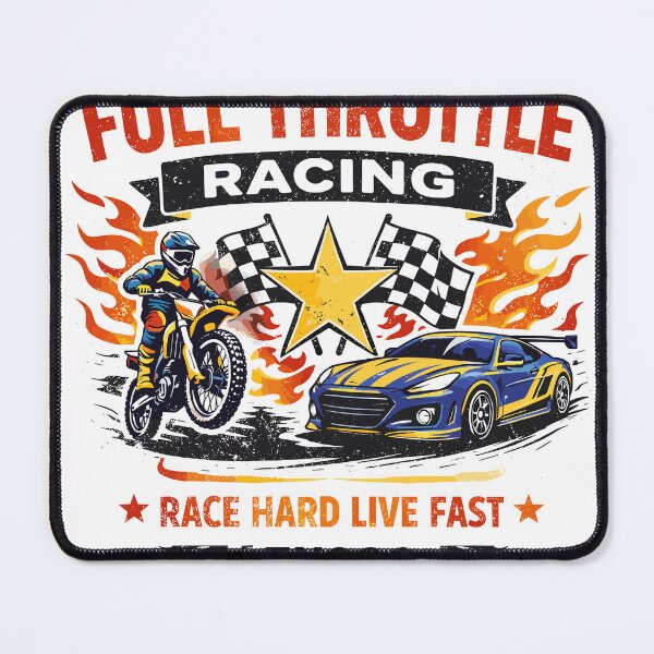 Item preview, Full Throttle Racing T-Shirt designed and sold by Matinez Pink.