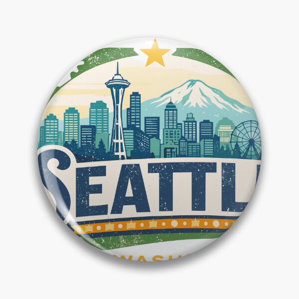 Item preview, Seattle Washington T-Shirt designed and sold by Matinez Pink.