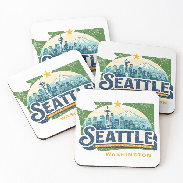 Item preview, Seattle Washington T-Shirt designed and sold by Matinez Pink.