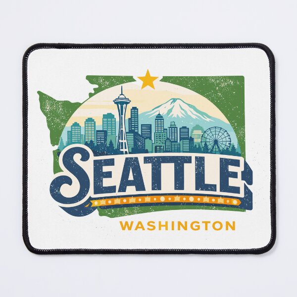 Item preview, Seattle Washington T-Shirt designed and sold by Matinez Pink.