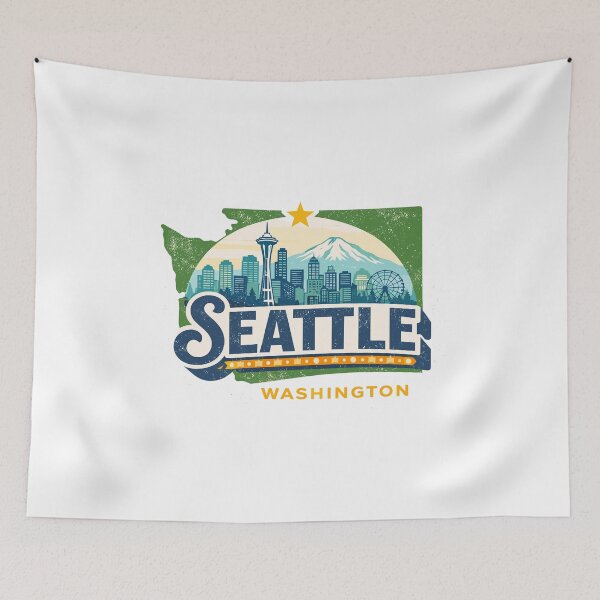 Item preview, Seattle Washington T-Shirt designed and sold by Matinez Pink.