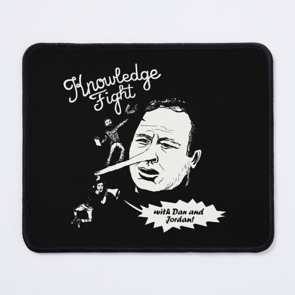 Item preview, Knowledge Fight - Podcast With Dan and Jordans Meme designed and sold by zalafliyawop.