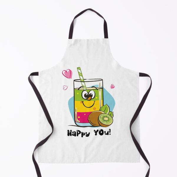 Item preview, Kawaii Kiwi Juice Cartoon Design designed and sold by mcraft studio.