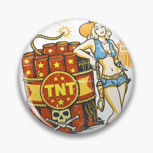 Item preview, Cowgirl TNT Dynamite T-Shirt designed and sold by Matinez Pink.