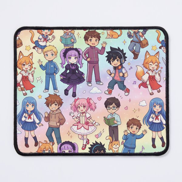 Item preview, Rainbow Anime designed and sold by FunFitsFactory.