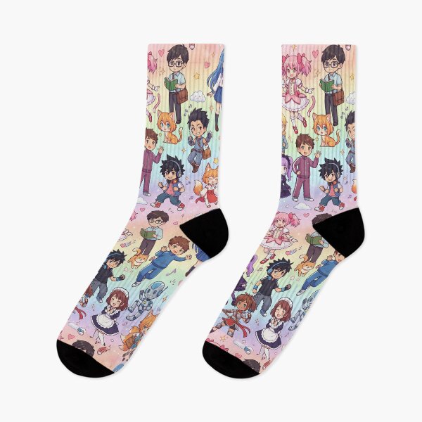Item preview, Rainbow Anime designed and sold by FunFitsFactory.