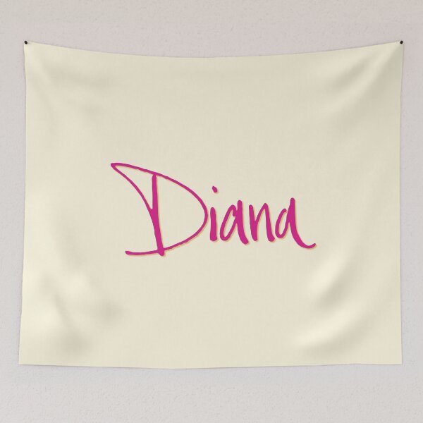 Item preview, DIANA personalized type design designed and sold by CharlottePlaceArt.
