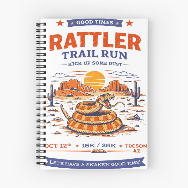 Item preview, Rattler Trail Run Desert Adventure designed and sold by Matinez Pink.