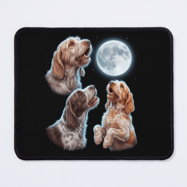 Item preview, Spinone Italiano Howling Moon Art Dog Owner designed and sold by TerryConnells.