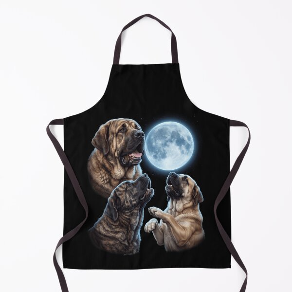 Item preview, Spanish Mastiff Howling Moon Art Dog Owner designed and sold by TerryConnells.