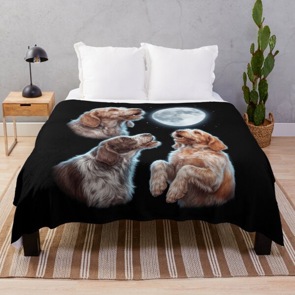 Item preview, Spinone Italiano Howling Moon Art Dog Owner designed and sold by TerryConnells.