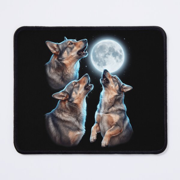 Item preview, Swedish Vallhund Howling Moon Art Dog Owner designed and sold by TerryConnells.