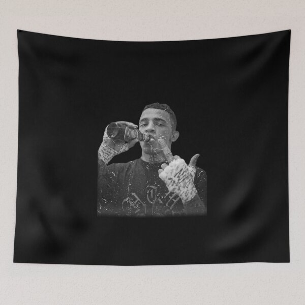 Item preview, Carlos Prates Middle Finger Drinking Beer Vintage designed and sold by HerbertJGranger.