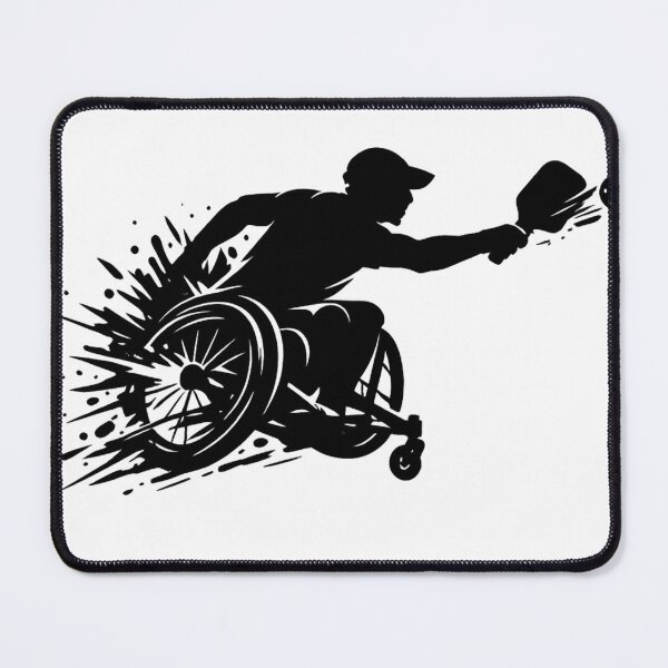 Item preview, Para Pickleball Adaptive Sports Athlete designed and sold by Art by Debasish.