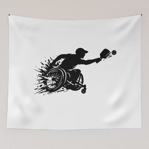 Item preview, Para Pickleball Adaptive Sports Athlete designed and sold by Art by Debasish.