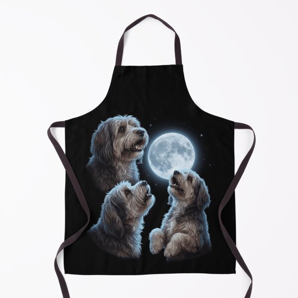 Item preview, Tibetan Terrier Howling Moon Art Dog Owner designed and sold by TerryConnells.