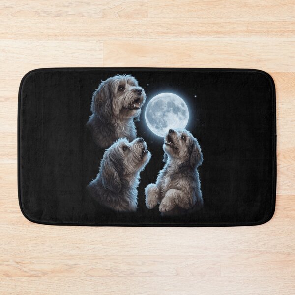 Item preview, Tibetan Terrier Howling Moon Art Dog Owner designed and sold by TerryConnells.