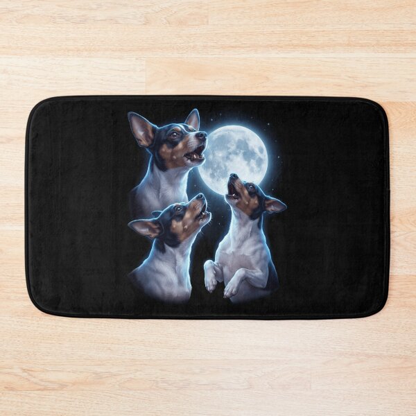 Item preview, Toy Fox Terrier Howling Moon Art Dog Owner designed and sold by TerryConnells.