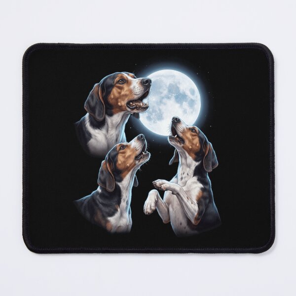 Item preview, Treeing Walker Coonhound Howling Moon Art Dog Owner designed and sold by TerryConnells.
