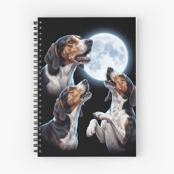 Item preview, Treeing Walker Coonhound Howling Moon Art Dog Owner designed and sold by TerryConnells.