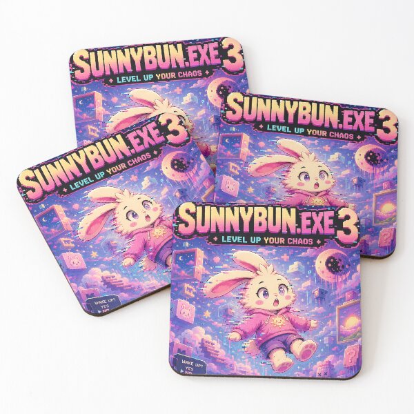 Item preview, Sunnybun.exe 3 - Dreamcore Overload Retro Gaming Poster designed and sold by ForestCuties.