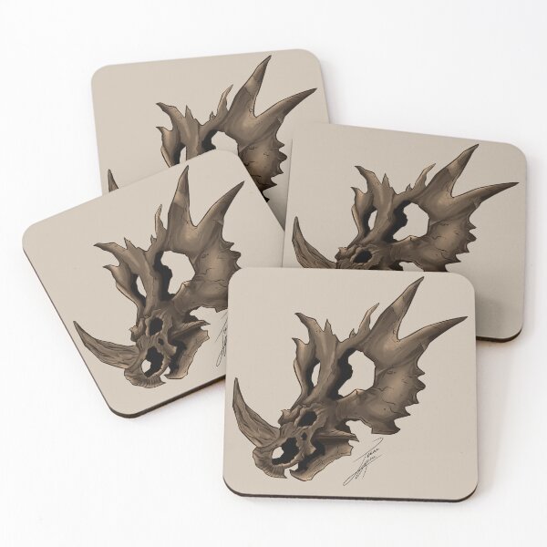 Item preview, Aged Triceratops Skull designed and sold by TesseractCreate.