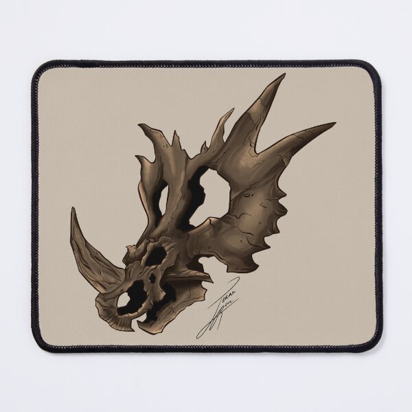 Item preview, Aged Triceratops Skull designed and sold by TesseractCreate.