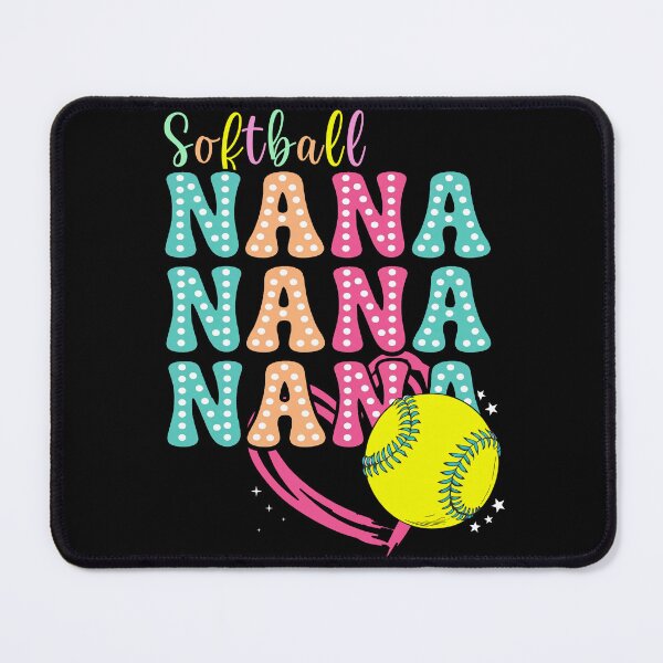 Item preview, Colorful Softball Nana Polka Dot Design designed and sold by LashondaGreen89.