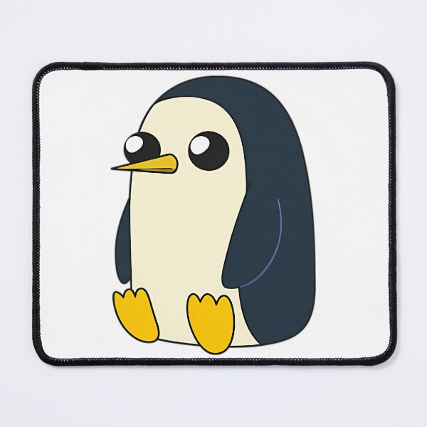 Item preview, Adventuretime Gunter Sitting And Looking Stoic But Cute designed and sold by RealArtIsBetteg.