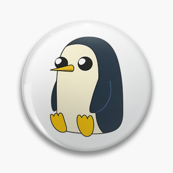 Item preview, Adventuretime  Gunter Sitting And Looking Stoic But Cute designed and sold by RealArtIsBetteg.