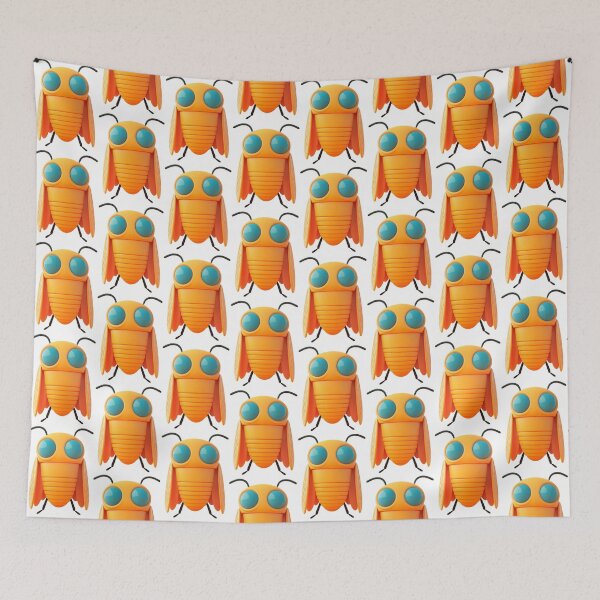 Item preview, Cute 3D Orange Fly Tiny Insect Illustration designed and sold by O2Graphic.