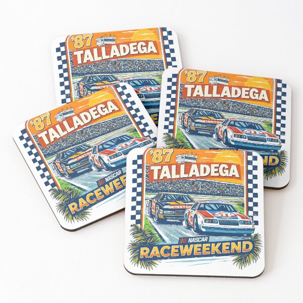 Item preview, 1987 Talladega NASCAR Race Weekend designed and sold by Matinez Pink.