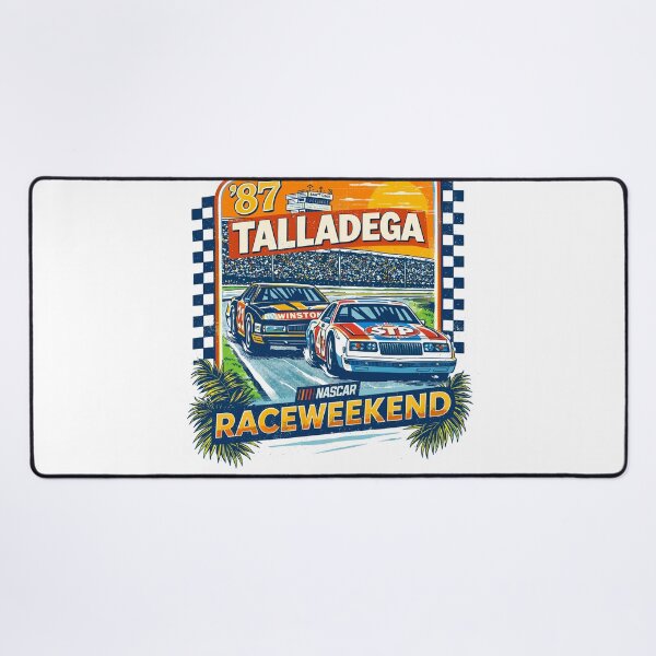 Item preview, 1987 Talladega NASCAR Race Weekend designed and sold by Matinez Pink.