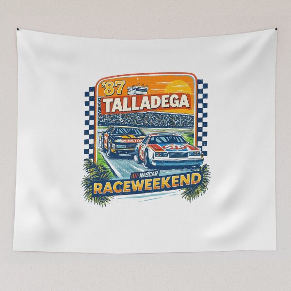 Item preview, 1987 Talladega NASCAR Race Weekend designed and sold by Matinez Pink.