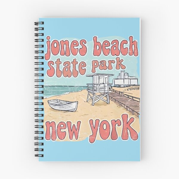 Item preview, Jones Beach State Park NY Cute Landscape Retro Pastel  designed and sold by HowToCanadian.