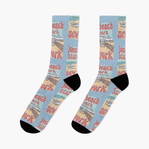 Item preview, Jones Beach State Park NY Cute Landscape Retro Pastel  designed and sold by HowToCanadian.