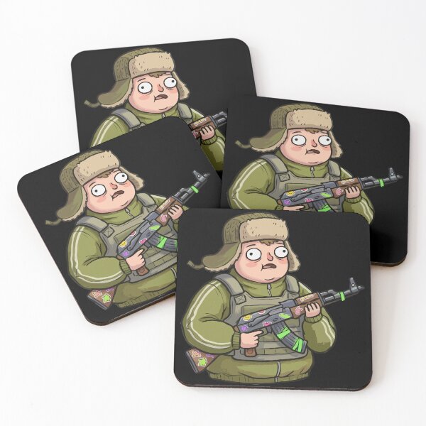 Item preview, Shocked Ushanka Scavenger Character designed and sold by Emegan Print Art.