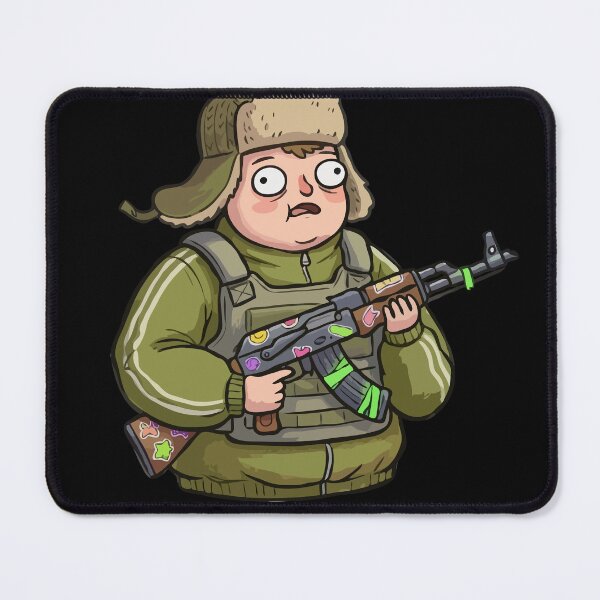 Item preview, Shocked Ushanka Scavenger Character designed and sold by Emegan Print Art.