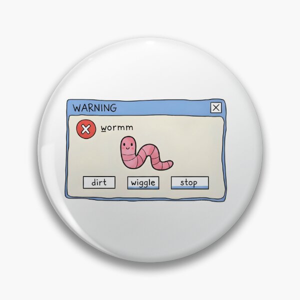 Item preview, Worm designed and sold by WarningWindow.